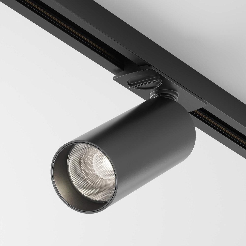 фото трековый светильник maytoni technical focus led tr021-1-12b4k-w-b | 220svet.ru