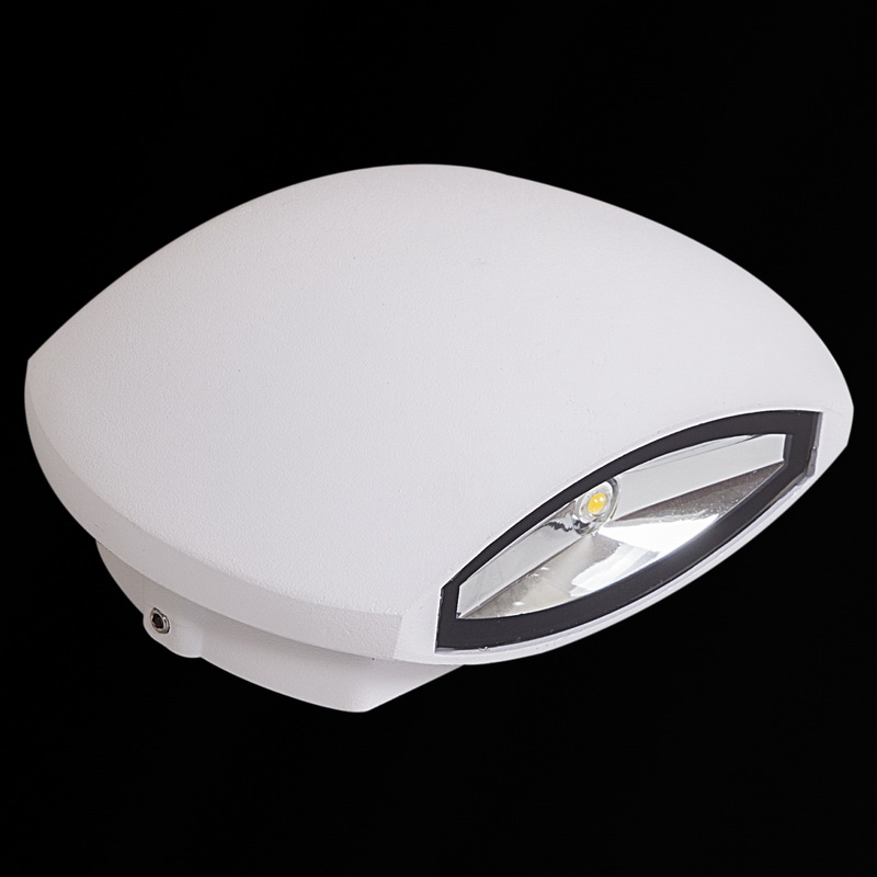 фото уличный настенный светильник reluce 86008-9.2-002tlb led2*3w wt | 220svet.ru