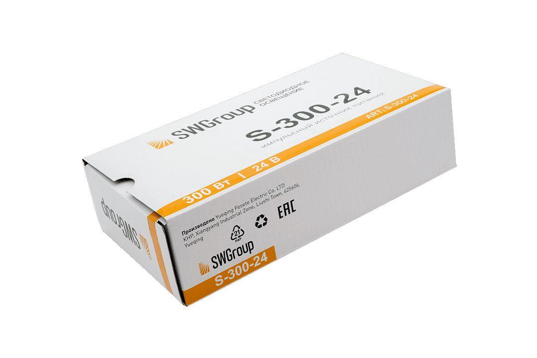 фото блок питания swg 24v 300w ip20 12,5a s-300-24 000119 | 220svet.ru