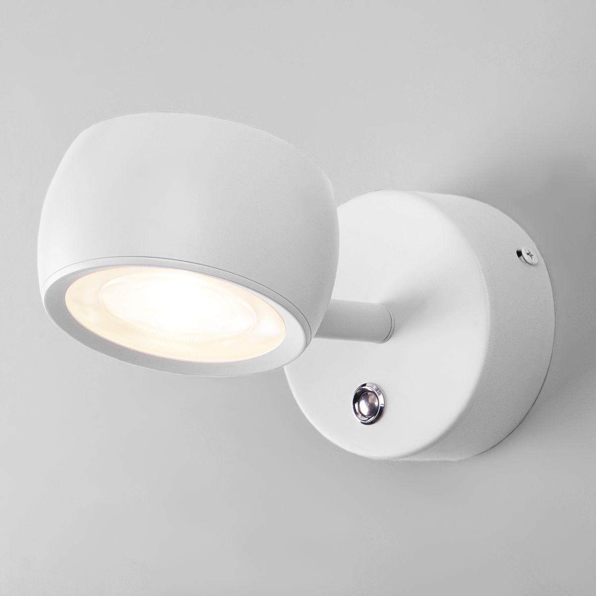 фото светодиодный спот elektrostandard oriol led белый mrl led 1018 a047878 | 220svet.ru