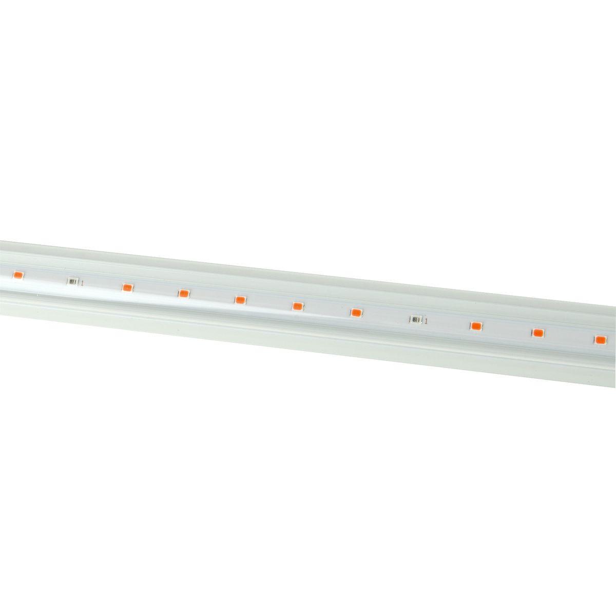 фото настенный светодиодный светильник для растений uniel uli-p43-24w/spbx ip40 white ul-00010528 | 220svet.ru