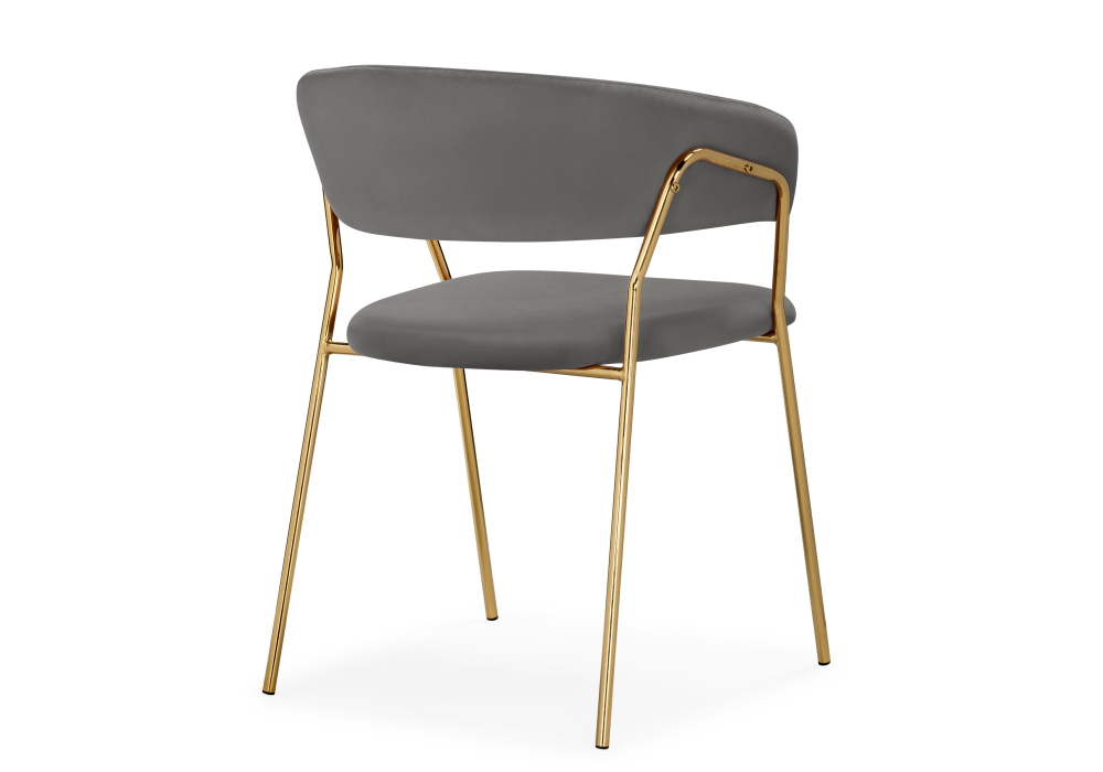 фото стул woodville kamelia 1 dark gray / gold 15470 | 220svet.ru