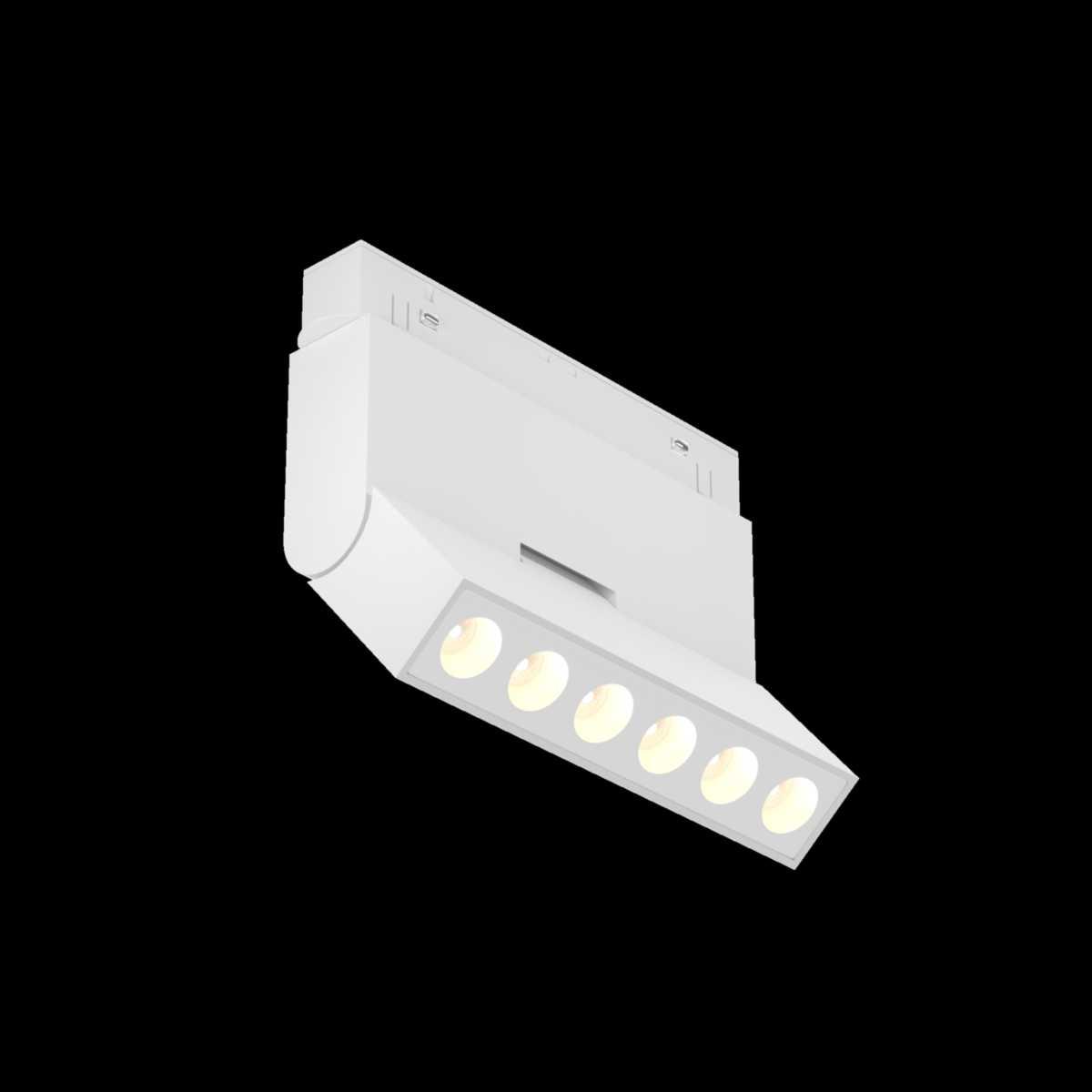 фото трековый светодиодный светильник maytoni technica points tr033-4-6w3k-m-ds-w | 220svet.ru