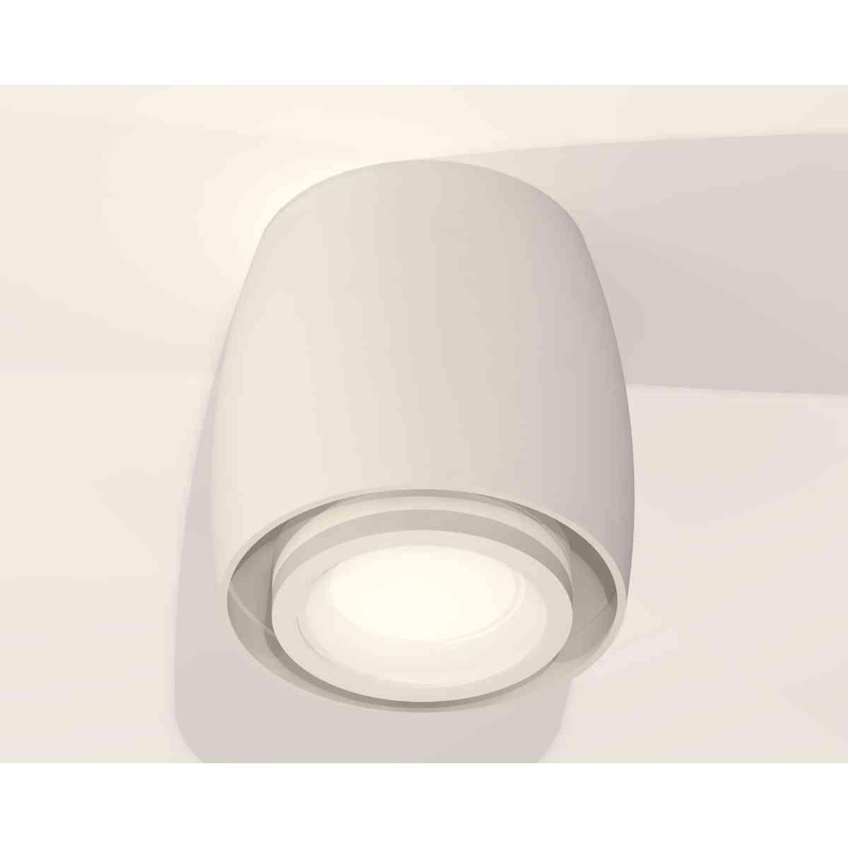 фото комплект накладного светильника ambrella light techno spot xs1141040 swh/fr белый песок/белый матовый (c1141, n7120) | 220svet.ru