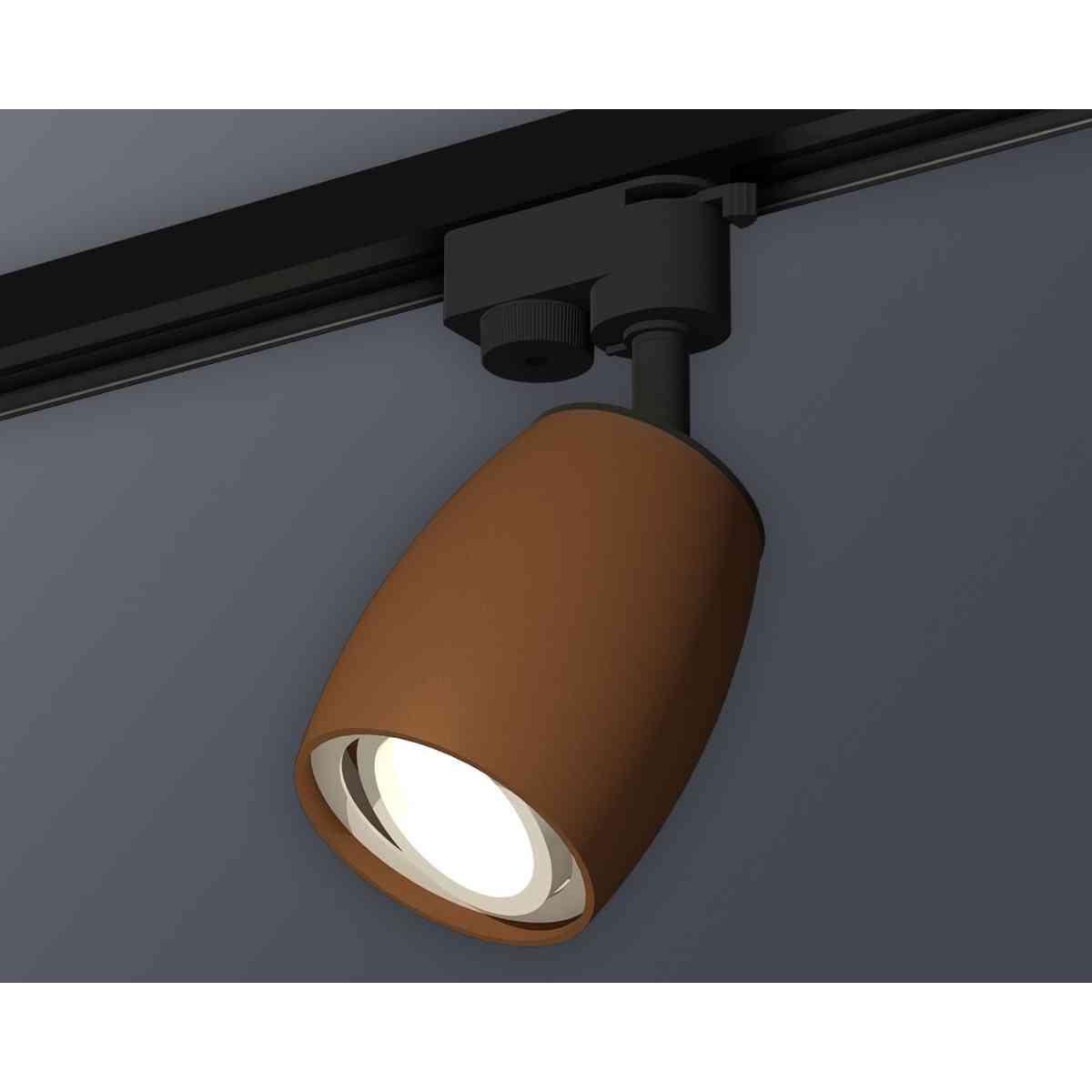 фото комплект трекового светильника ambrella light track system xt1124001 scf/swh кофе песок/белый песок (a2521, c1124, n7001) | 220svet.ru