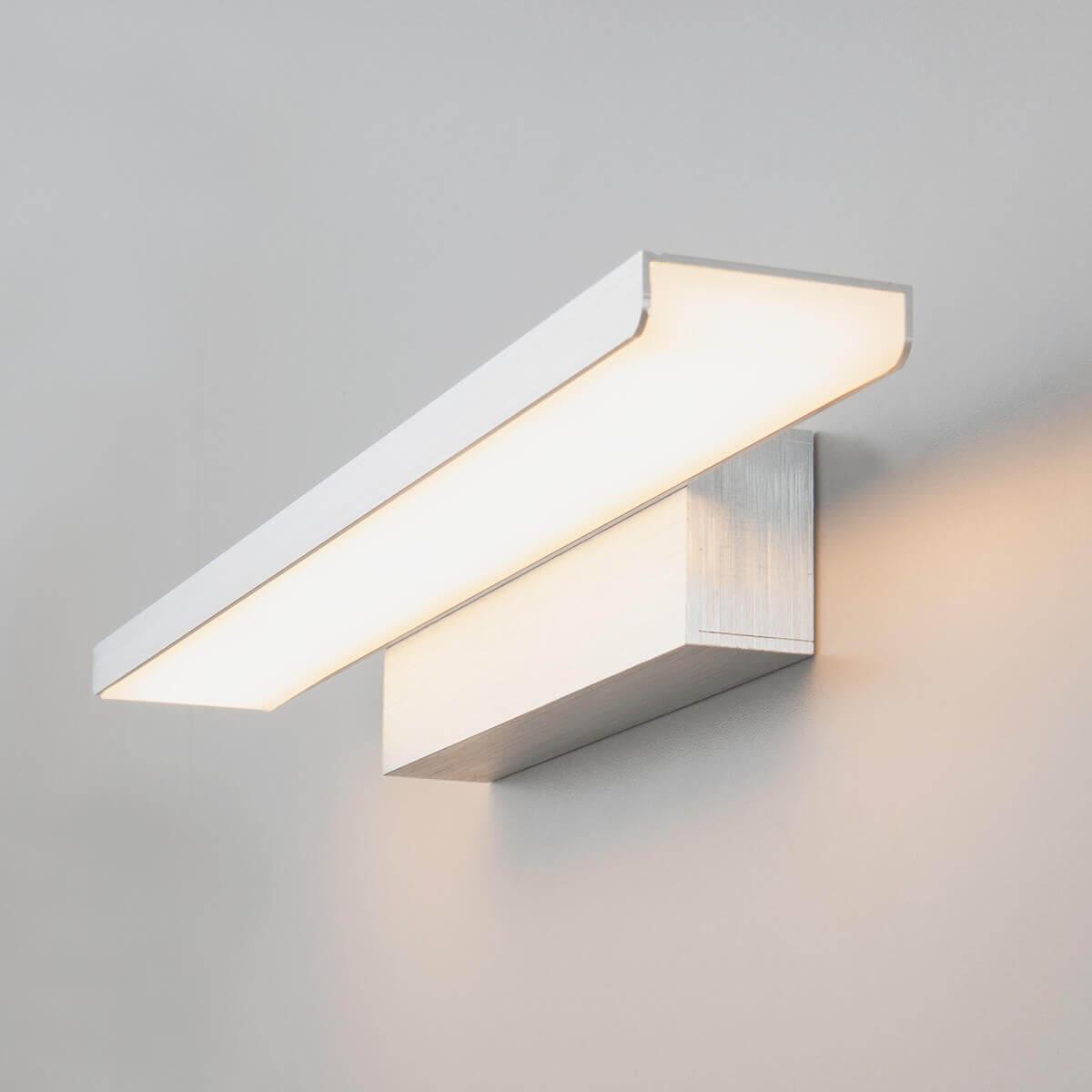 фото подсветка для картин elektrostandard led 16w 1009 ip20 серебристая a037486 | 220svet.ru