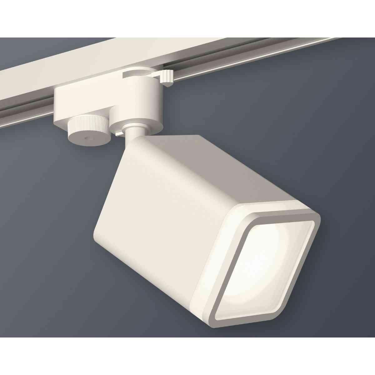 фото комплект трекового светильника ambrella light track system xt7812021 swh/fr белый песок/белый матовый (a2520, c7812, n7750) | 220svet.ru