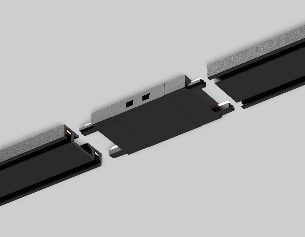 фото коннектор прямой ambrella light track system magnetic ultra slim gv1109 | 220svet.ru