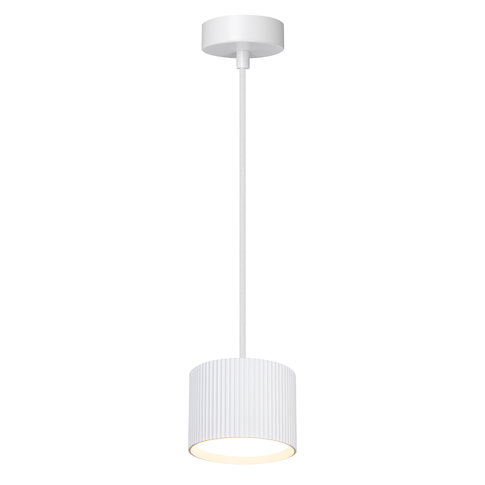 фото подвесной светильник feron barrel hl4588 aria  levitation 12w, 230v, gx53, белый, на подвесе 1,7 м | 220svet.ru