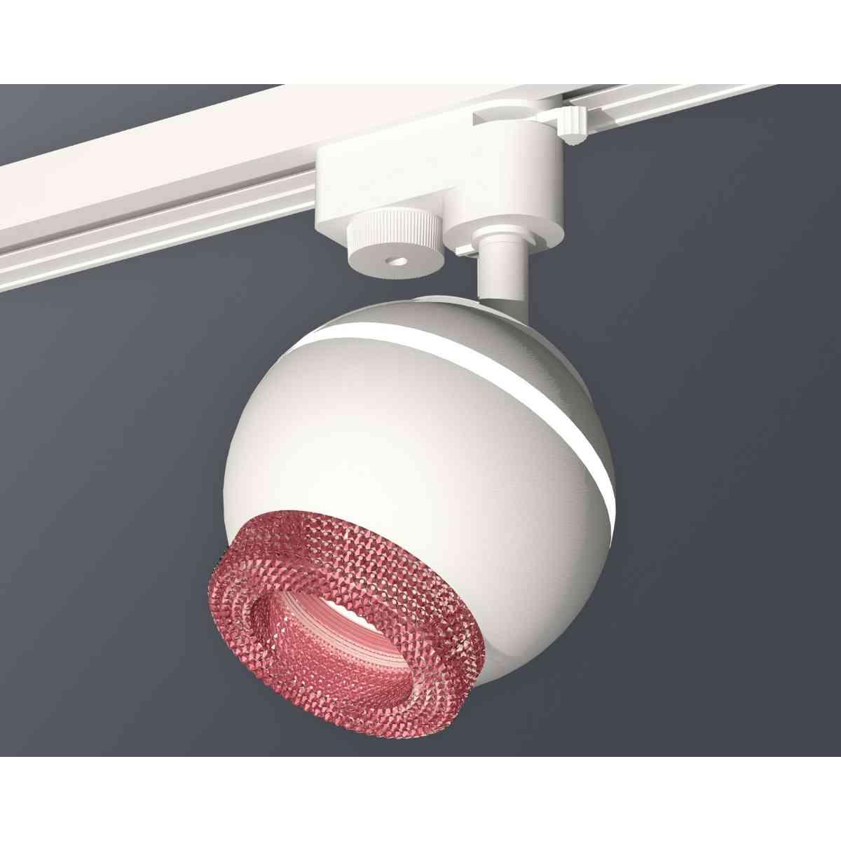 фото комплект трекового светильника ambrella light track system xt1101062 swh/pi белый песок/розовый (a2520, c1101, n7193) | 220svet.ru