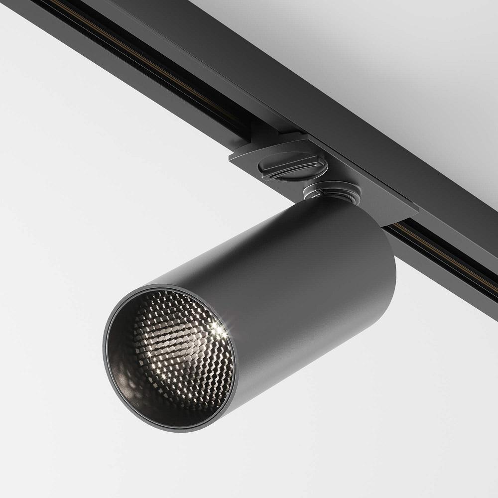 фото трековый светильник maytoni technical focus led tr021-1-12b4k-w-d-b | 220svet.ru