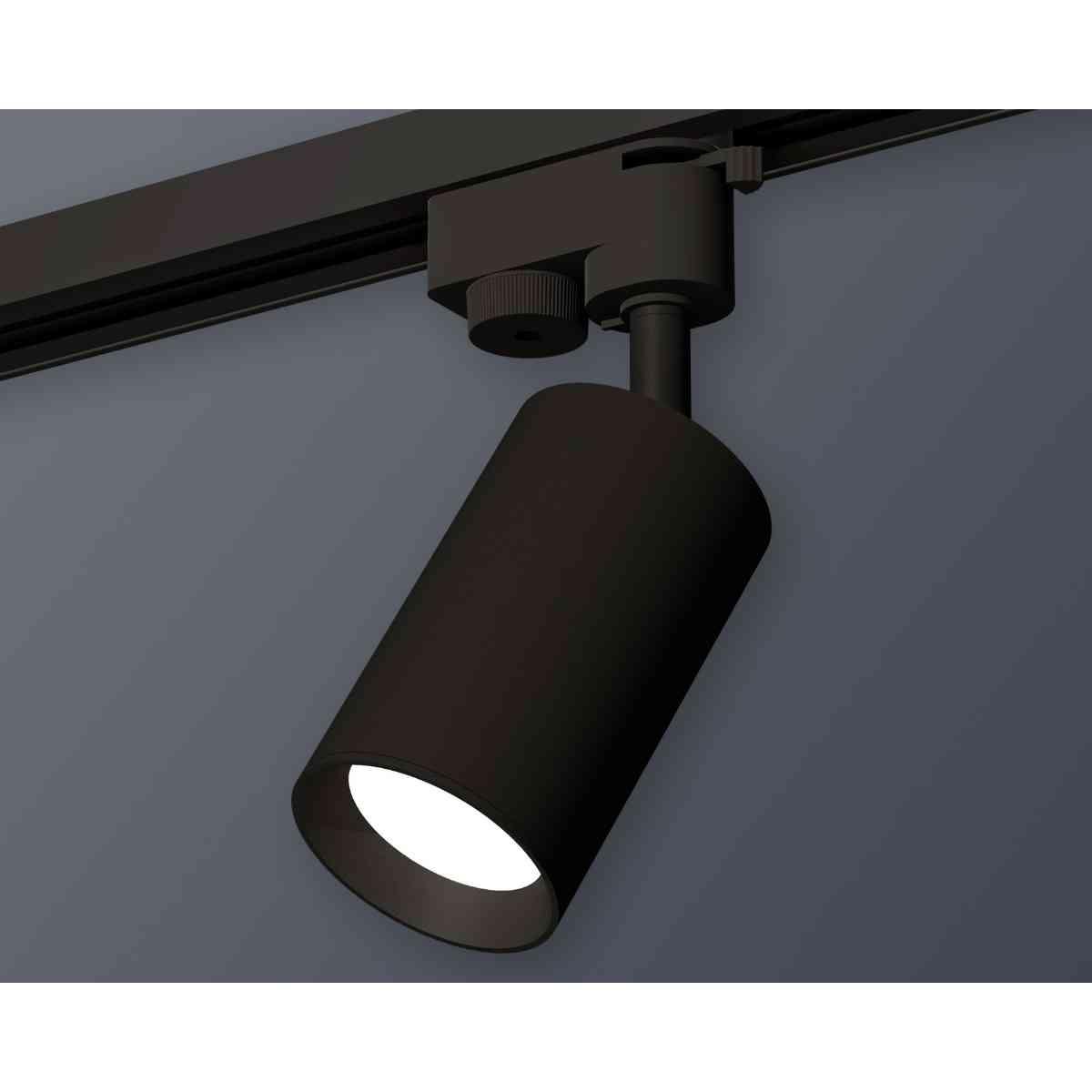 фото комплект трекового светильника ambrella light xt6323002 sbk черный песок (a2521, c6323, n6102) | 220svet.ru