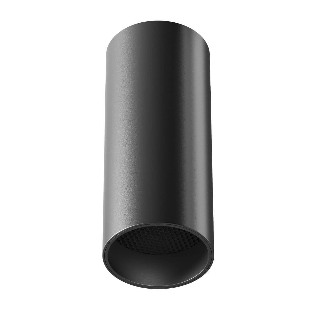 фото потолочный светодиодный светильник maytoni technical focus led c056cl-l12b3k-w-d-b | 220svet.ru
