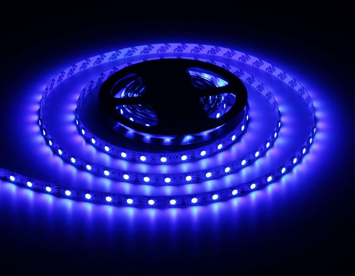 фото светодиодная лента ambrella light 14,4w/m 60led/m 5050smd rgb 5m gs2202 | 220svet.ru
