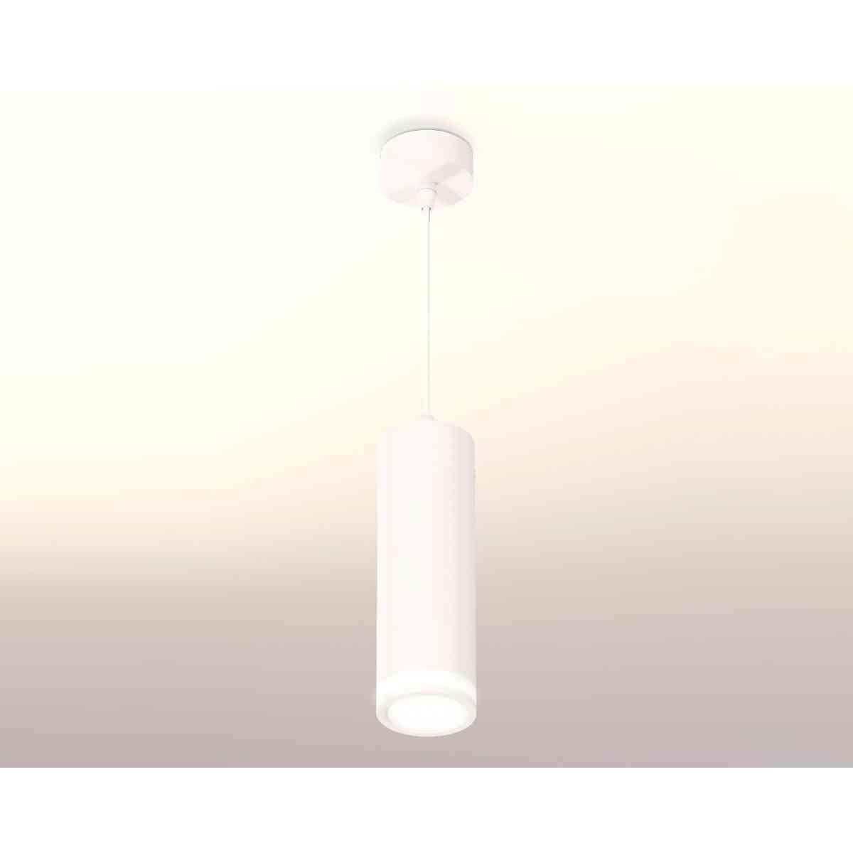 фото комплект подвесного светильника ambrella light techno spot xp7455002 swh/fr белый песок/белый матовый (a2310, c7455, n7120) | 220svet.ru