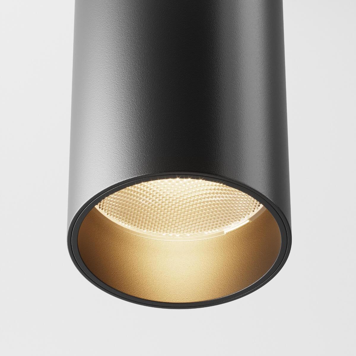 фото потолочный светодиодный светильник maytoni technical focus led c056cl-l12b3k-w-d-b | 220svet.ru