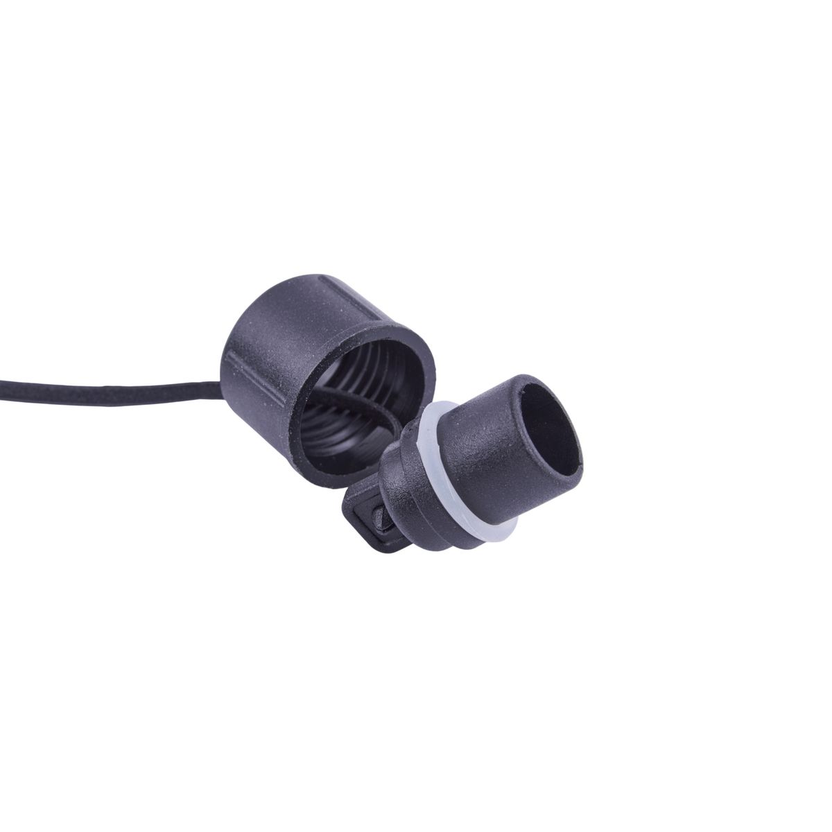 фото провод-разветвитель для гирлянд uniel ucx-f90 s2/0.4m/bk ul-00013233 | 220svet.ru