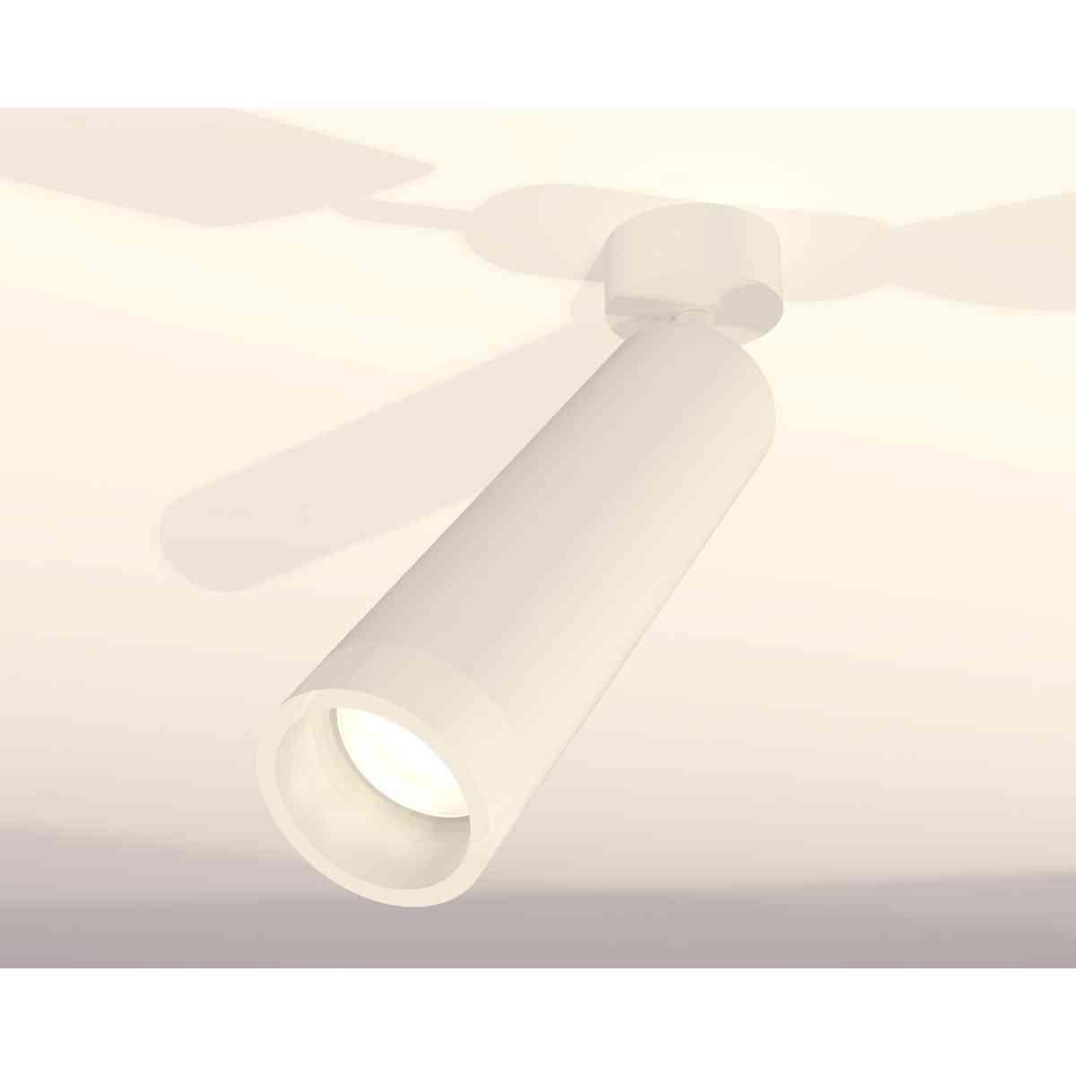 фото комплект накладного светильника ambrella light techno spot xm6355004 swh/fr белый песок/белый матовый (a2202, c6355, n6248) | 220svet.ru