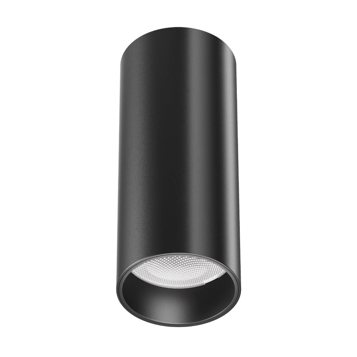фото потолочный светодиодный светильник maytoni technical focus led c056cl-l12b3k-w-d-b | 220svet.ru