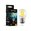 Миниатюра фото светодиодная лампа 9w 3000k e27 voltega globe graphene 7224 | 220svet.ru
