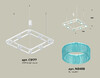 Миниатюра фото подвесной светильник с композитным хрусталем ambrella light diy spot techno xb xb9177201 | 220svet.ru