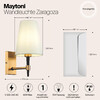 Миниатюра фото бра maytoni zaragoza h001wl-01bs | 220svet.ru