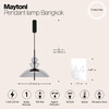 Миниатюра фото подвесной светодиодный светильник maytoni bangkok mod185pl-l11b3k3 | 220svet.ru