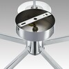 Миниатюра фото потолочная люстра lumion verdi 8261/5c хром | 220svet.ru