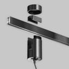 Миниатюра фото трековый магнитный светодиодный светильник maytoni focus led flarity tr157-1-12w4k-b | 220svet.ru