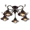 Миниатюра фото потолочная люстра arte lamp 7 a4577pl-5ck | 220svet.ru