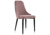 Миниатюра фото стул на металлокаркасе woodville kora light purple / black 15094 | 220svet.ru