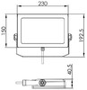 Миниатюра фото прожектор deko-light flood smd i 732012 | 220svet.ru
