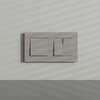 Миниатюра фото рамка на 2 поста slab werkel slab w0022917 | 220svet.ru