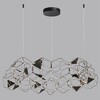 Миниатюра фото подвесная светодиодная люстра odeon light trellis 5087/68l черный | 220svet.ru
