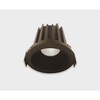 Миниатюра фото встраиваемый светильник italline it08-8040 black 3000k | 220svet.ru