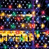 Миниатюра фото новогодняя гирлянда сеть мульти 1,5*1,5м eurosvet 300-001 300-001 | 220svet.ru