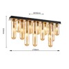 Миниатюра фото потолочная люстра favourite stalactit 4455-12p | 220svet.ru