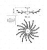Миниатюра фото потолочная люстра lightstar isabelle 791184 | 220svet.ru