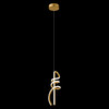 Миниатюра фото подвесной светодиодный светильник delight collection md24083012-1a gold | 220svet.ru