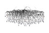Миниатюра фото подвесная люстра garda decor 86-8015/1200s | 220svet.ru
