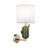 Миниатюра фото бра odeon light cactus 5425/1w золотой | 220svet.ru