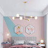 Миниатюра фото потолочная люстра на штанге inodesign abstraction balls 320.06 | 220svet.ru