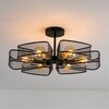 Миниатюра фото потолочная люстра arte lamp maasym a7044pl-6bk | 220svet.ru