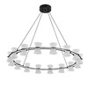 Миниатюра фото подвесная люстра lumion vinora 8341/54l черный | 220svet.ru