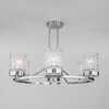 Миниатюра фото потолочная люстра eurosvet calle 60127/6 хром | 220svet.ru