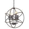 Миниатюра фото подвесная люстра loft it foucaults orb loft1192-4 | 220svet.ru