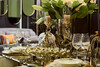 Миниатюра фото подсвечник garda decor 2k166207g | 220svet.ru