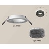 Миниатюра фото комплект встраиваемого светильника ambrella light techno spot xc7621021 swh/bk белый песок/тонированный (c7621, n7192) | 220svet.ru