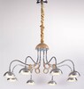 Миниатюра фото подвесная люстра lucia tucci natura 064.8 led | 220svet.ru