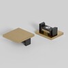 Миниатюра фото заглушка elektrostandard brass line 85230/00 (2 шт) a069645 | 220svet.ru